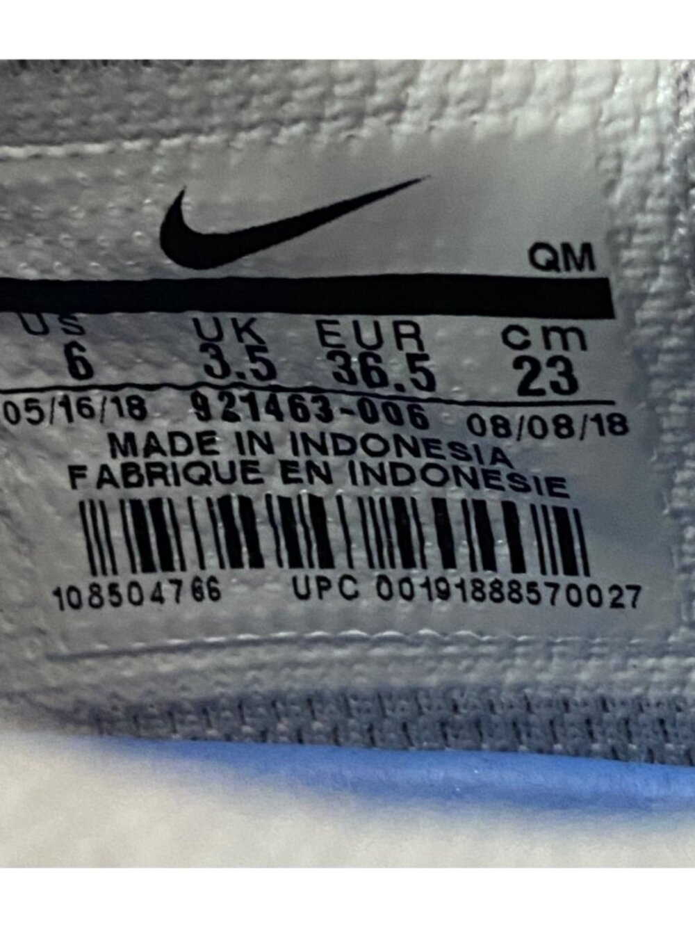 Nike SB Check Solarsoft Gray Sneakers Womens 6 Skate Shoes 921463-006 - Picture 8 of 11